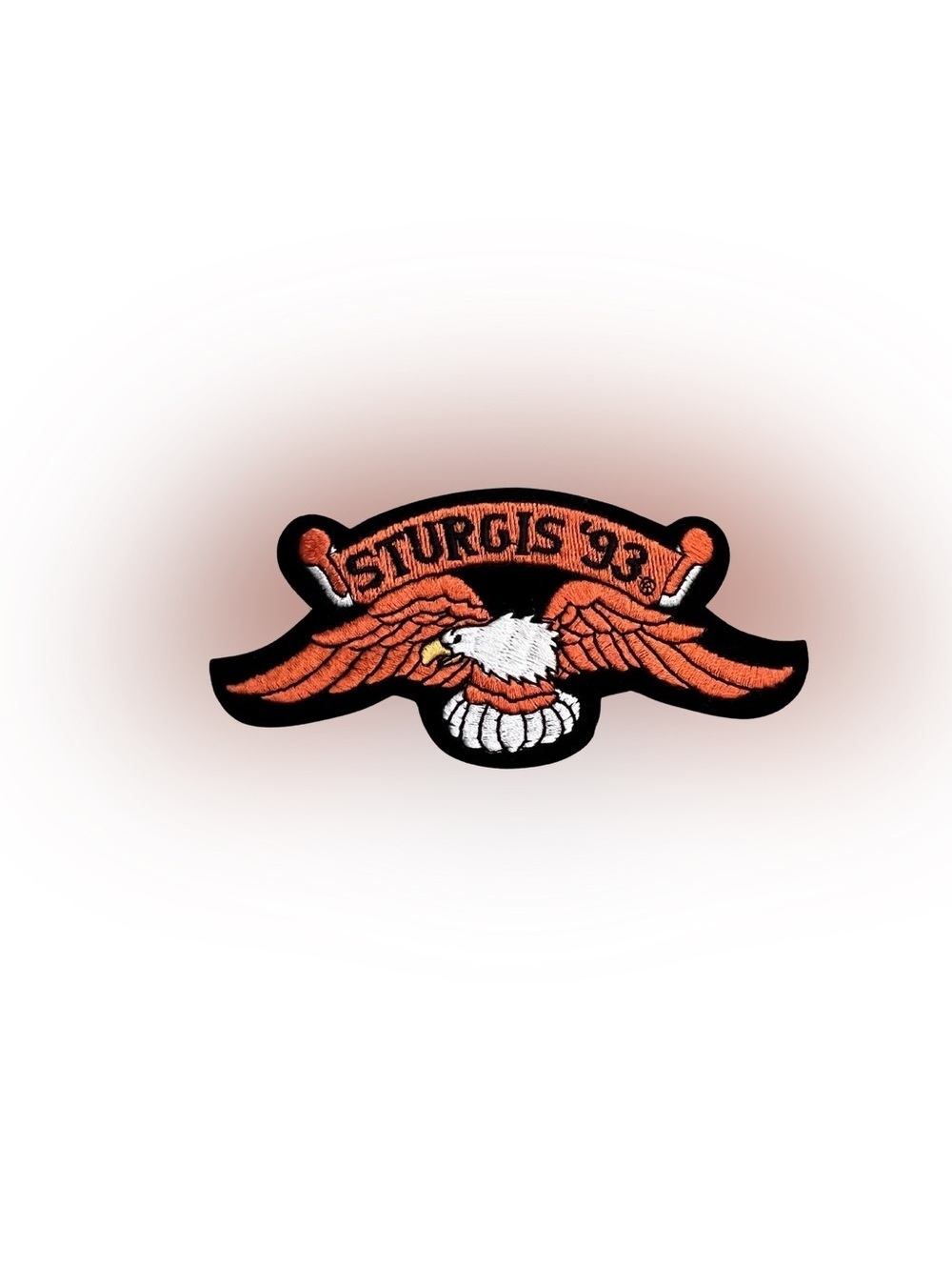 Sturgis 93 Embroidered Biker / Motorcycle Patch with Eagle